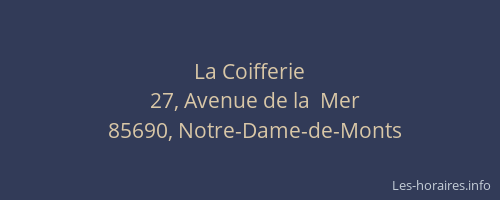 La Coifferie