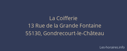 La Coifferie