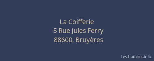 La Coifferie