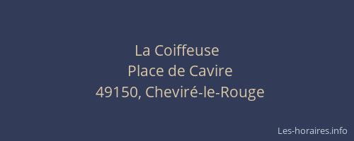 La Coiffeuse