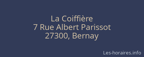 La Coiffière