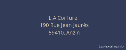 L.A Coiffure