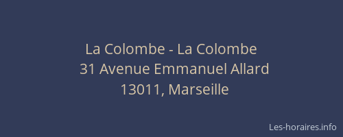 La Colombe - La Colombe