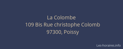 La Colombe