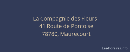 La Compagnie des Fleurs