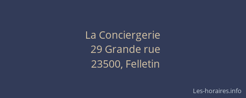 La Conciergerie