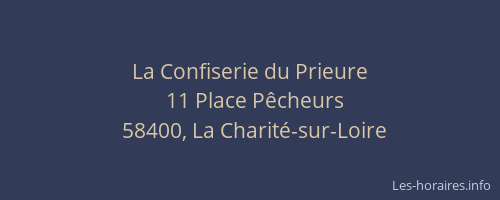 La Confiserie du Prieure