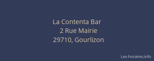La Contenta Bar