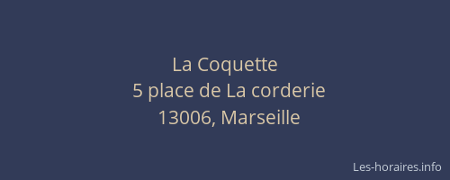 La Coquette