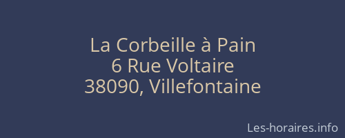 La Corbeille à Pain