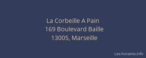 La Corbeille A Pain