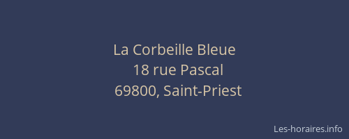 La Corbeille Bleue