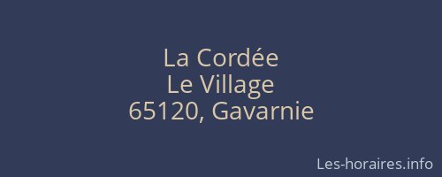 La Cordée