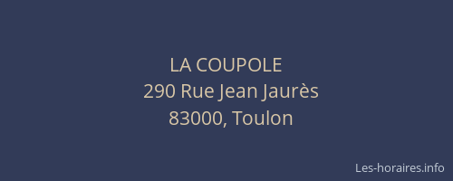 LA COUPOLE