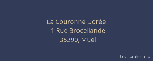 La Couronne Dorée