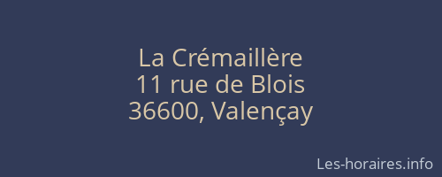 La Crémaillère