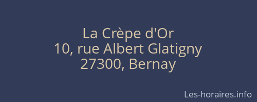 La Crèpe d'Or