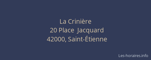 La Crinière