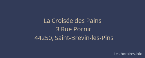 La Croisée des Pains