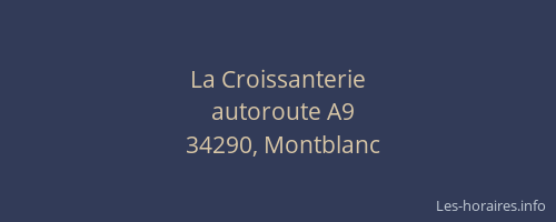 La Croissanterie