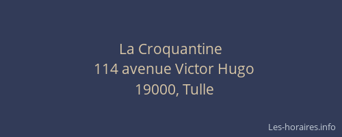 La Croquantine