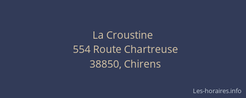 La Croustine
