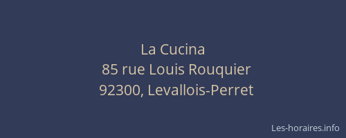 La Cucina