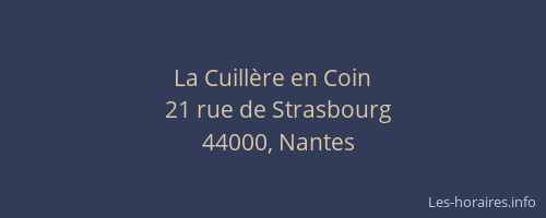 La Cuillère en Coin