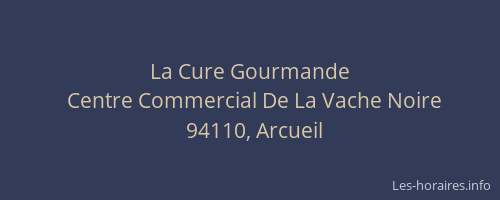 La Cure Gourmande