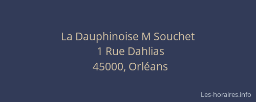 La Dauphinoise M Souchet