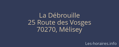 La Débrouille