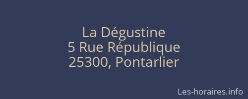 La Dégustine