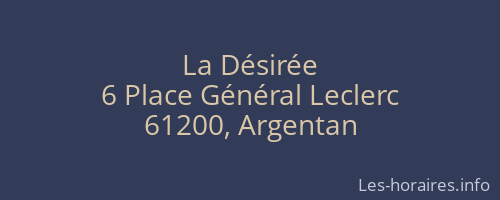 La Désirée