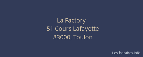 La Factory