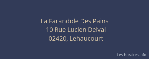 La Farandole Des Pains