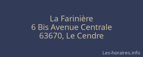 La Farinière