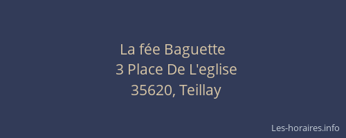 La fée Baguette
