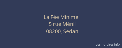 La Fée Minime