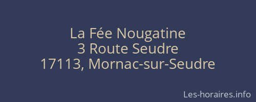 La Fée Nougatine