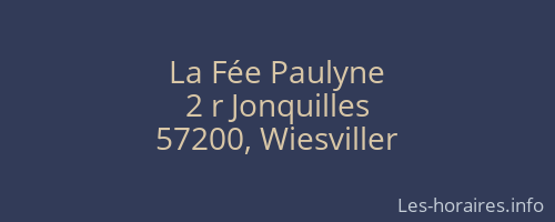 La Fée Paulyne