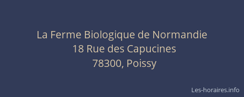 La Ferme Biologique de Normandie