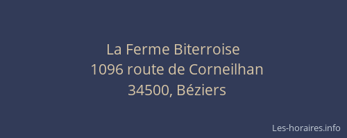 La Ferme Biterroise