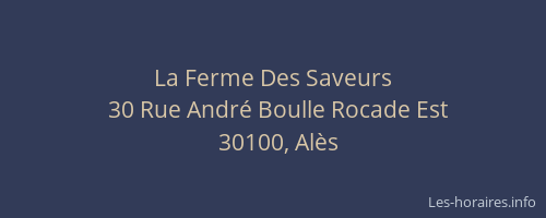 La Ferme Des Saveurs