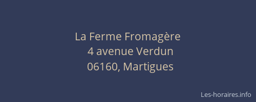 La Ferme Fromagère