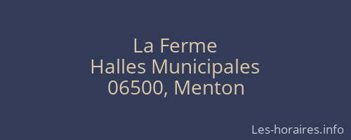 La Ferme