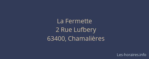 La Fermette
