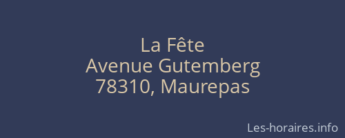 La Fête