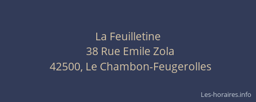 La Feuilletine
