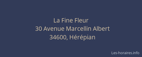 La Fine Fleur