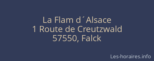 La Flam d´Alsace